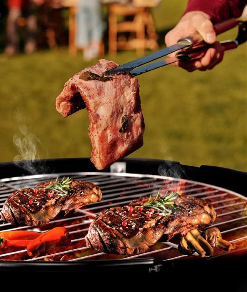3-IN-1 VERTICAL CHARCOAL SMOKER BBQ GRILL 16 INCH SEPARABLE COMBO