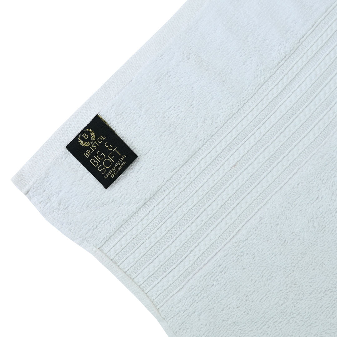 Luxury 100% Cotton Supreme Bath Towel - white (27" x 54")