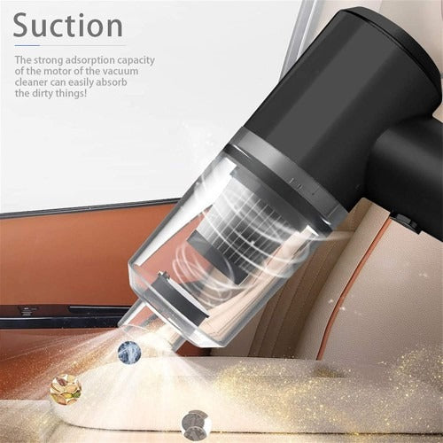 Rechargeable Portable Vacuum Cleaner with Strong Suction