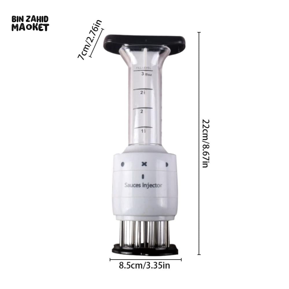 MEAT MARINADE INJECTOR & TENDERIZER TOOL