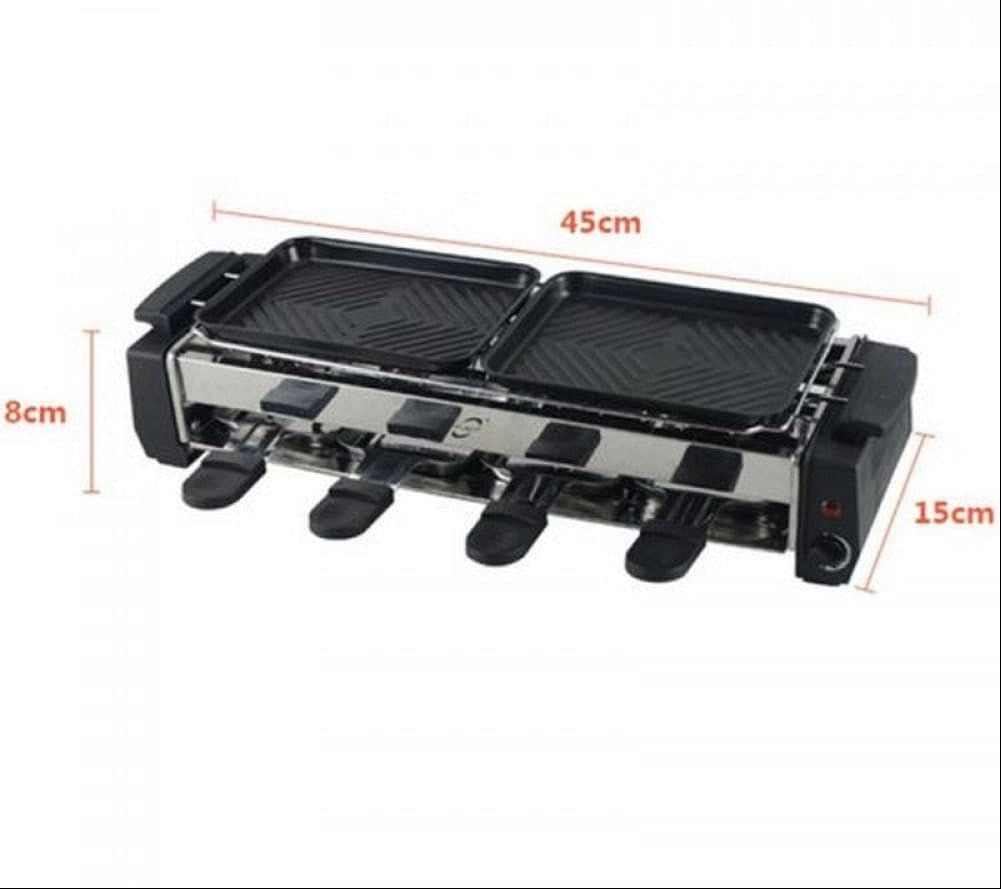 MULTI-FUNCTION ELECTRIC BBQ GRILL WITH HOT PLATES