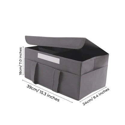 Baby Diaper Caddy Organizer With Lid-Dyed