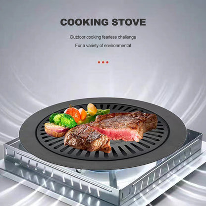 SMOKELESS INDOOR BBQ GRILL PAN FOR STOVE