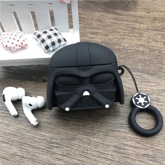 Black Space Villain AirPods Cover