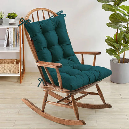 Luxurious Velvet Rocking Chair Cushion / Comfortable Rocking Chair Chair Pad
