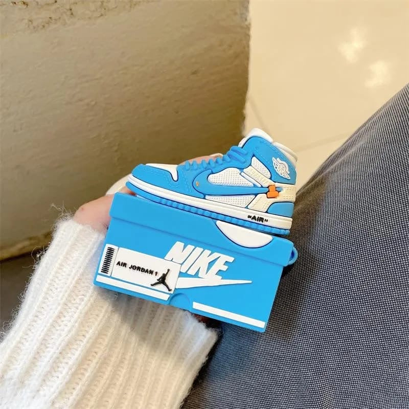 Blue Sneaker AirPods Cover