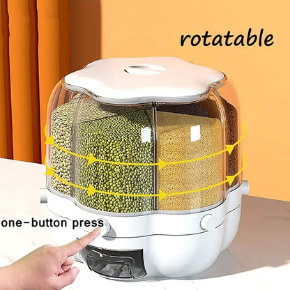 Rotating Grains Cereal Dispenser