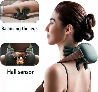 Trapezius Neck & Shoulder Massager with Heat