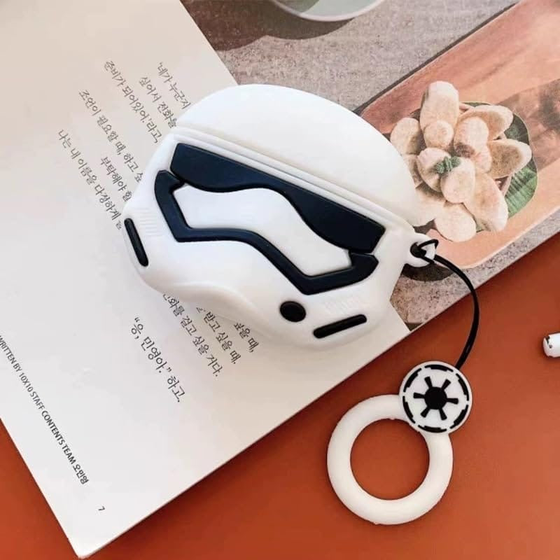 White Space Trooper AirPods Cover
