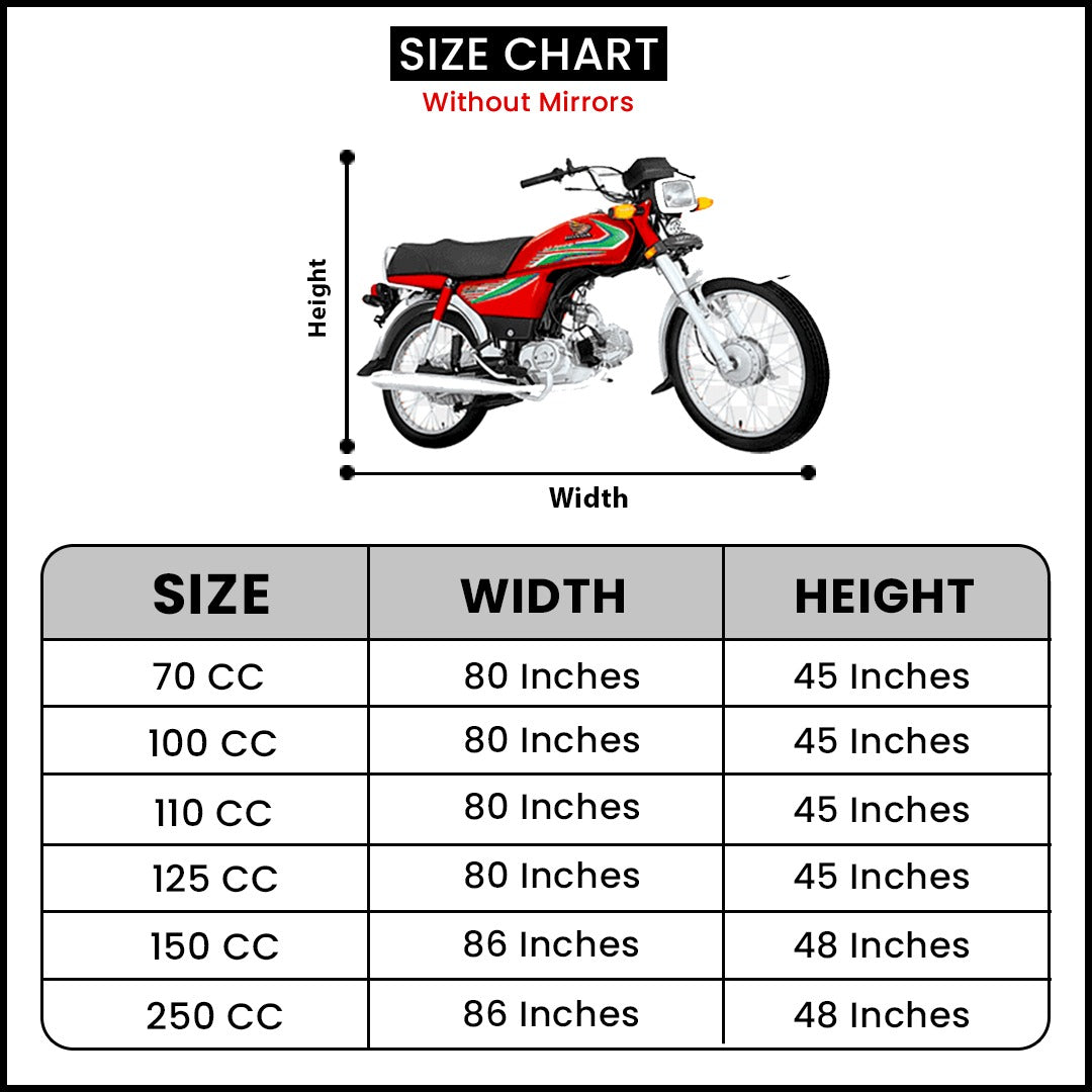 Waterproof, Dust Proof & Anti Scratch Parachute Bike Cover
