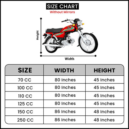 Waterproof, Dust Proof & Anti Scratch Parachute Bike Cover