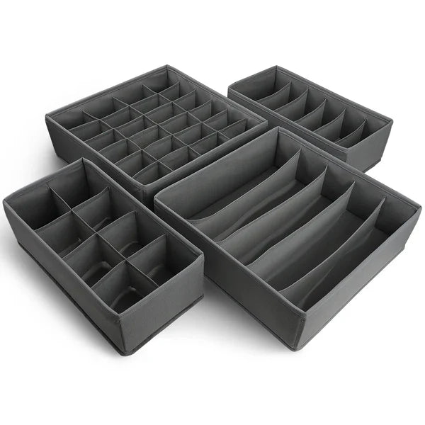 Pack of 4 Drawer Organizers