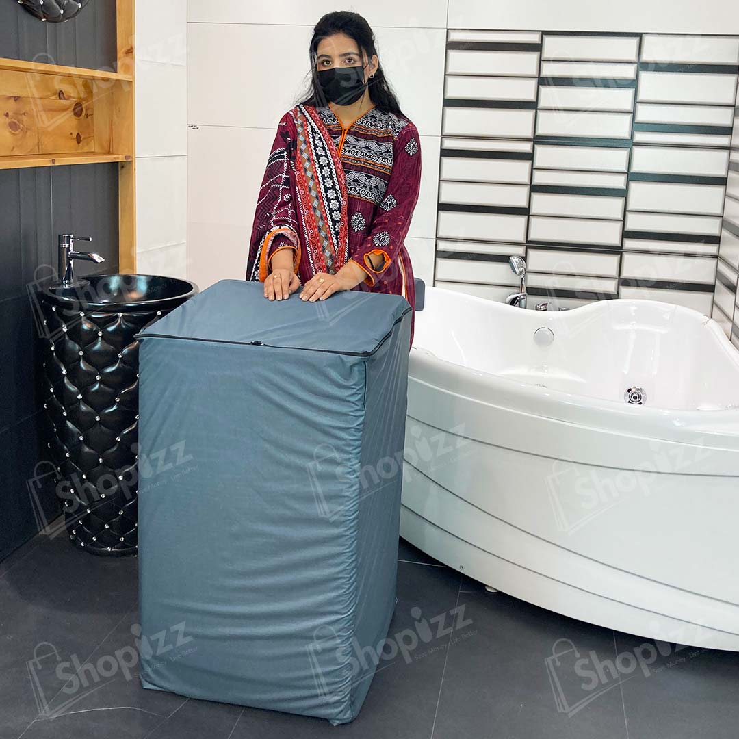 Waterproof, Dust Proof, Heat Proof, Rust Proof Parachute Washing Machine Cover Top loaded