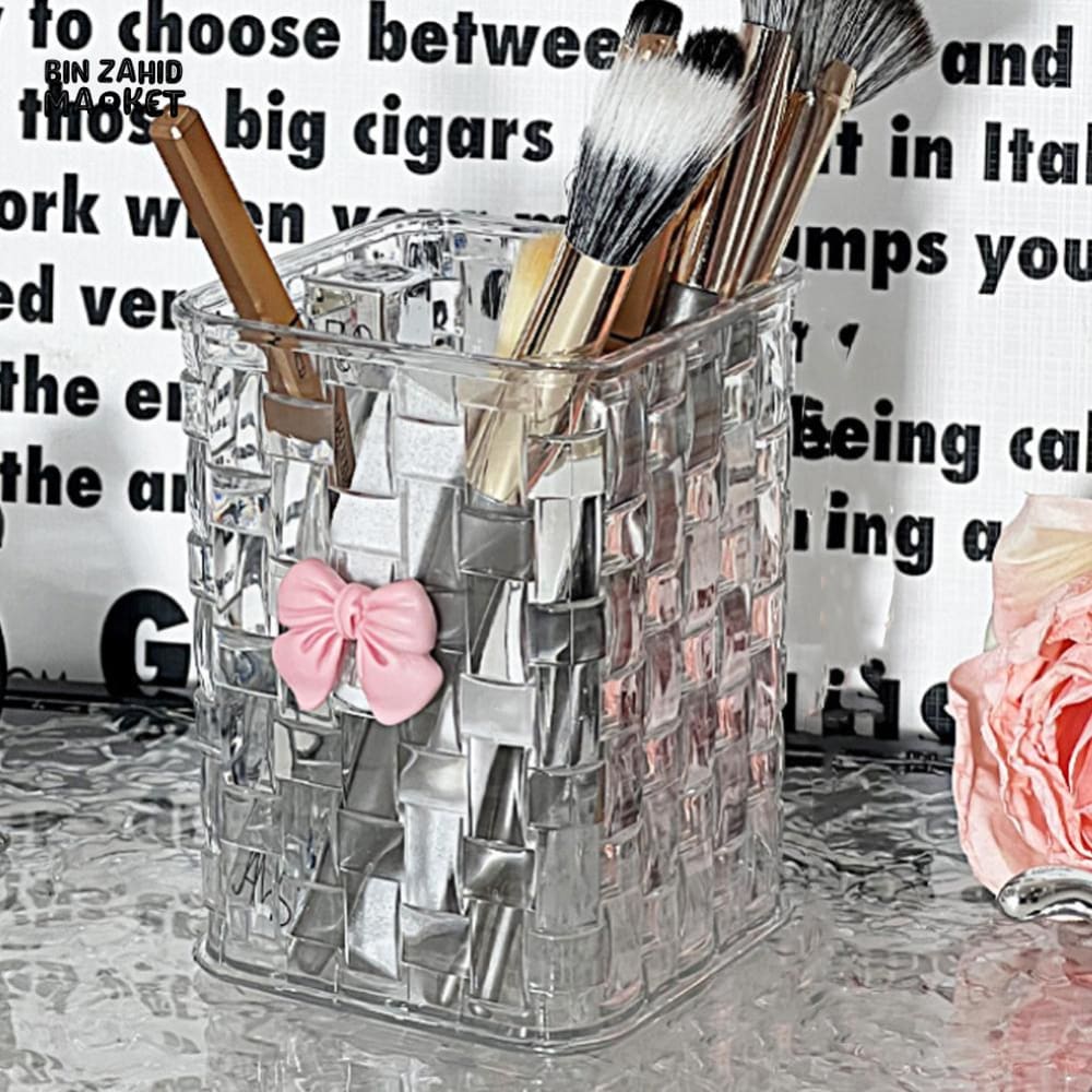 CLEAR ACRYLIC MAKEUP & COSMETIC ORGANIZER BOX
