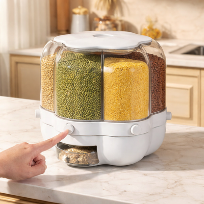 Rotating Grains Cereal Dispenser