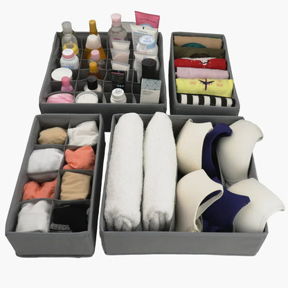 Pack of 4 Drawer Organizers