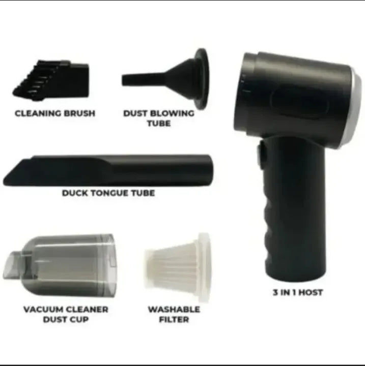 Rechargeable Portable Vacuum Cleaner with Strong Suction