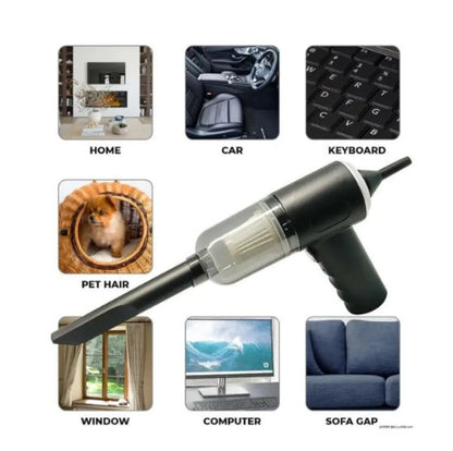Rechargeable Portable Vacuum Cleaner with Strong Suction
