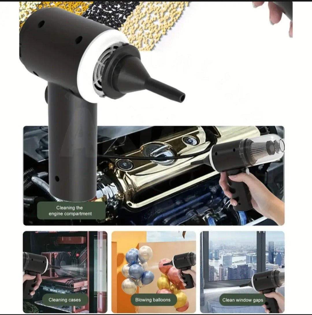 Rechargeable Portable Vacuum Cleaner with Strong Suction