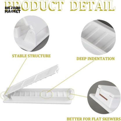 KABAB MAKER FOR SKEWERS & STICKS MANUAL TOOL