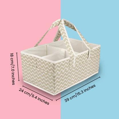 Baby Diaper Caddy Organizer-Wavy