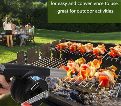 MANUAL BARBECUE BLOWER BBQ FAN FOR OUTDOOR CAMPING & PARTY