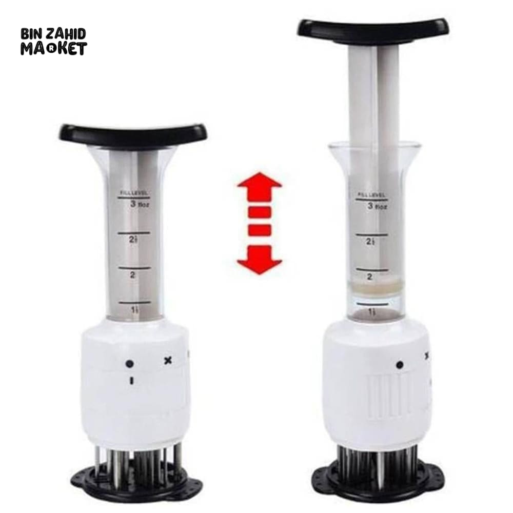 MEAT MARINADE INJECTOR & TENDERIZER TOOL