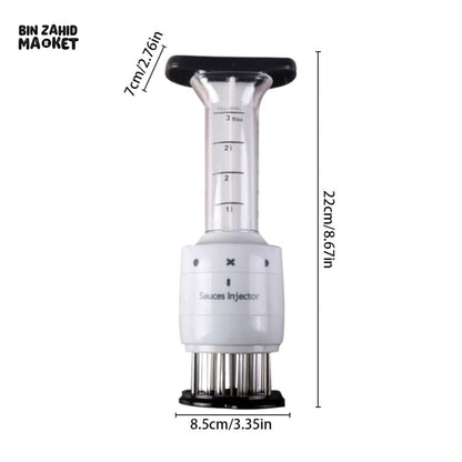 MEAT MARINADE INJECTOR & TENDERIZER TOOL