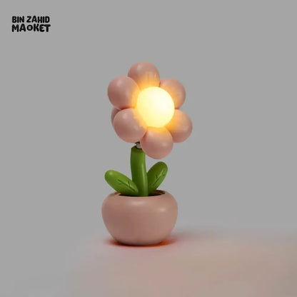 MINI LED FLORAL VASE NIGHT LIGHT