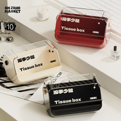 MODERN LIGHTWEIGHT LUXURY NAPKIN HOLDER & PAPER DRAWER STORAGE BOX