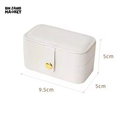 PORTABLE MINI JEWELRY STORAGE BOX