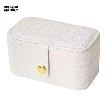 PORTABLE MINI JEWELRY STORAGE BOX