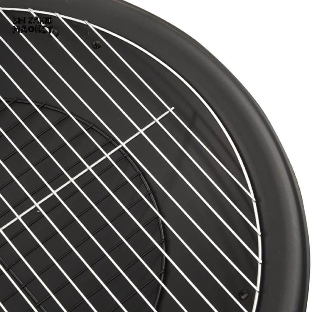 PREMIUM 2-IN-1 FIRE PIT & BBQ GRILL WITH POKER - 56x56x49 CM