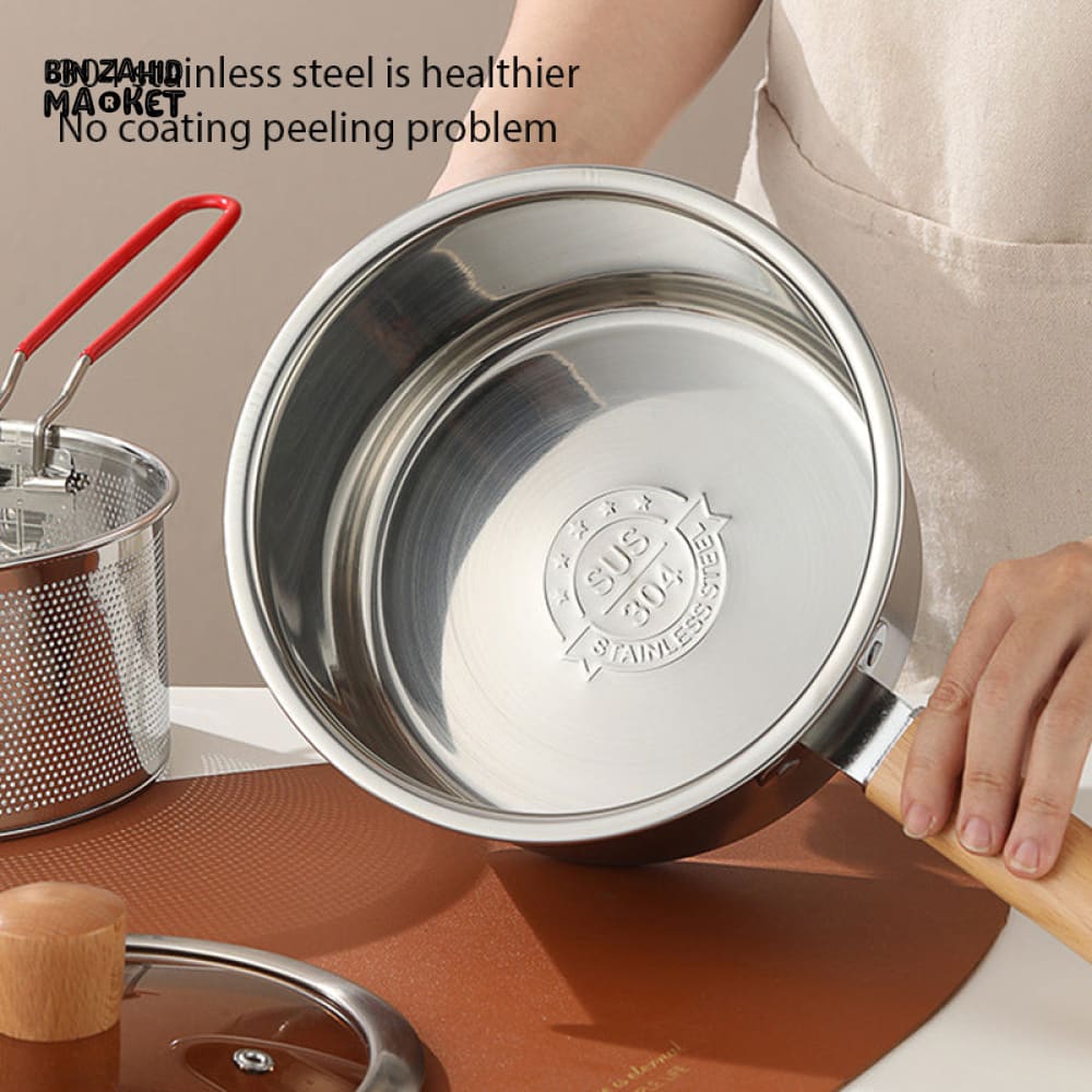 PREMIUM STAINLESS STEEL FRYER COOKING POT
