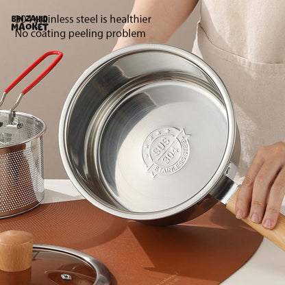 PREMIUM STAINLESS STEEL FRYER COOKING POT