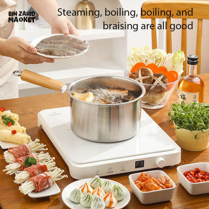PREMIUM STAINLESS STEEL FRYER COOKING POT