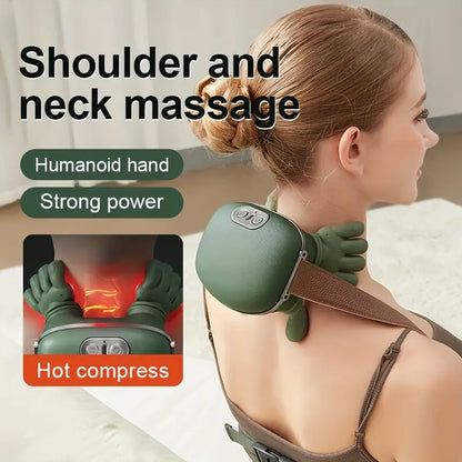 Trapezius Neck & Shoulder Massager with Heat