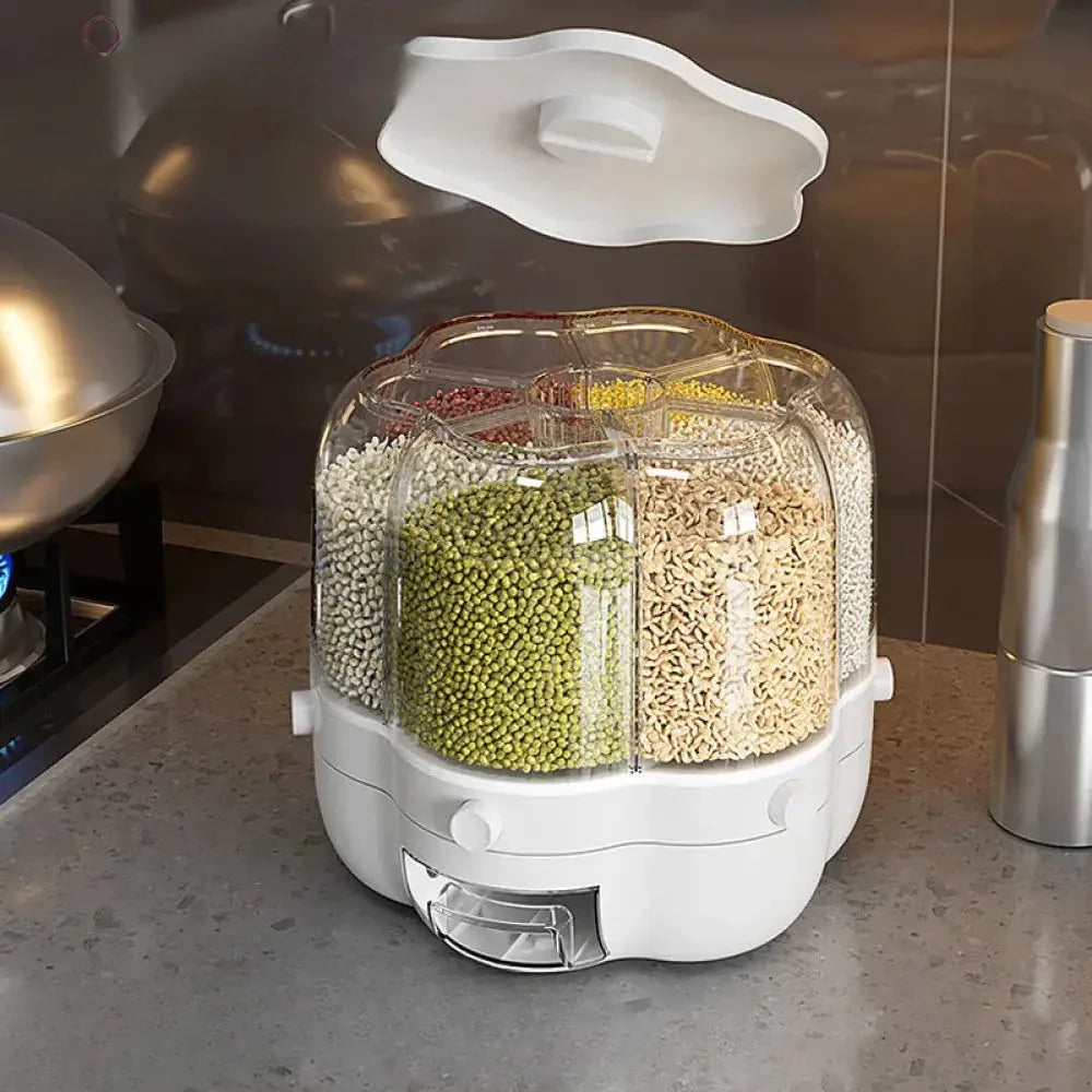 Rotating Grains Cereal Dispenser