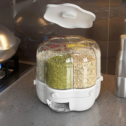 Rotating Grains Cereal Dispenser