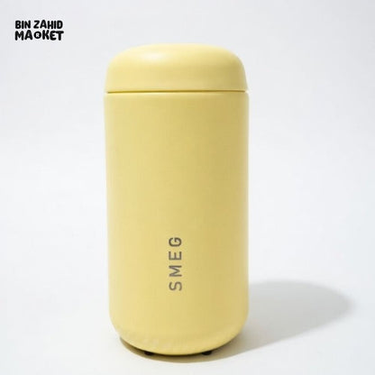 SMEG CAPSULE COFFEE TUMBLER STAINLESS STEEL  350ML - GREY