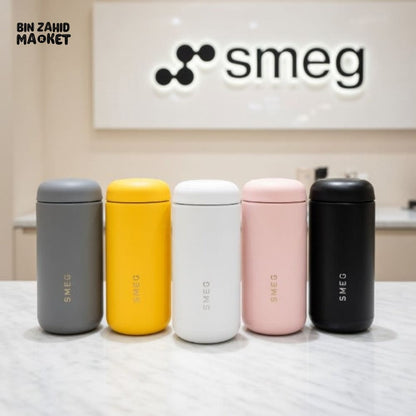 SMEG CAPSULE COFFEE TUMBLER STAINLESS STEEL  350ML - PINK