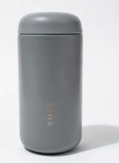 SMEG CAPSULE COFFEE TUMBLER STAINLESS STEEL  350ML - WHITE