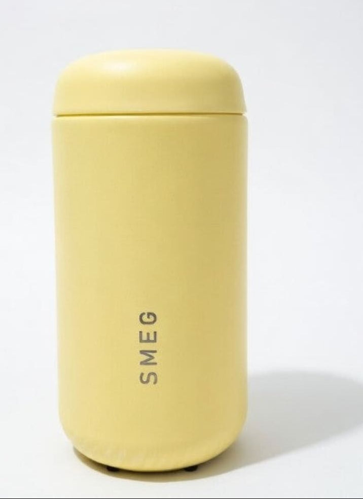 SMEG CAPSULE COFFEE TUMBLER STAINLESS STEEL  350ML - WHITE