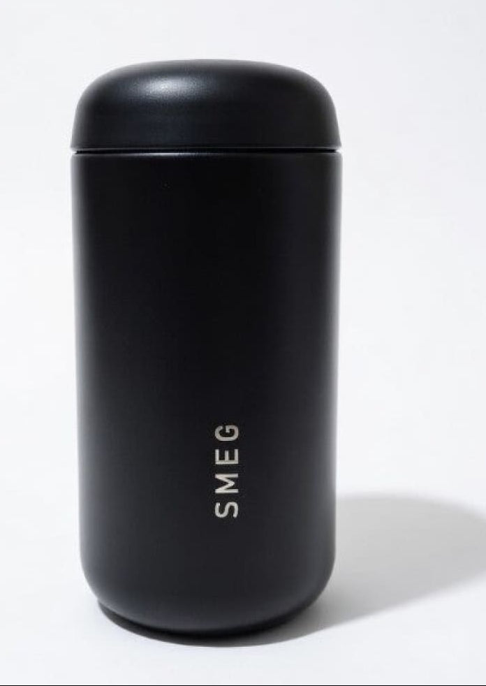 SMEG CAPSULE COFFEE TUMBLER STAINLESS STEEL  350ML - WHITE