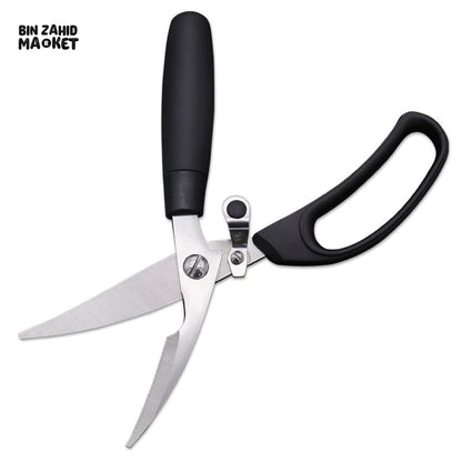 STAINLESS STEEL MULTIPURPOSE CHICKEN BONE KITCHEN SCISSORS