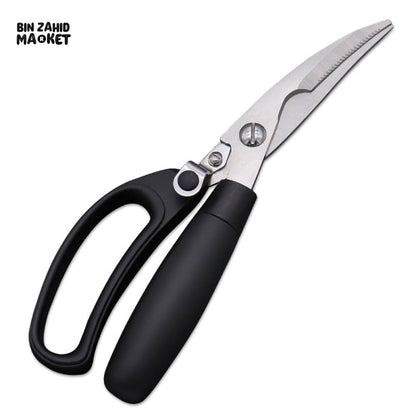 STAINLESS STEEL MULTIPURPOSE CHICKEN BONE KITCHEN SCISSORS