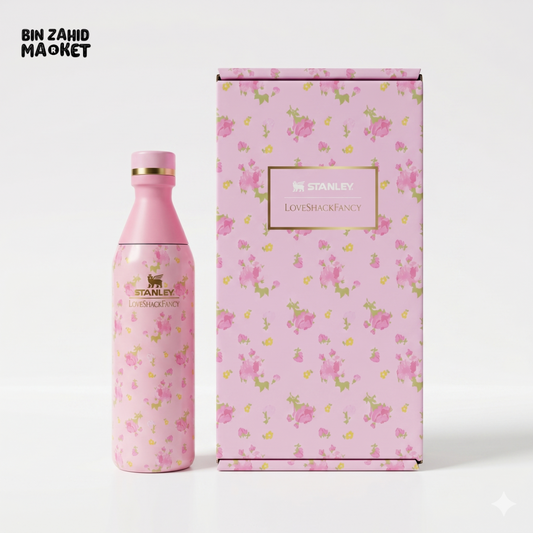 STANLEY X LOVE SHACK FANCY ALL DAY SLIM BOTTLE 16OZ - SUNSET IBIZA